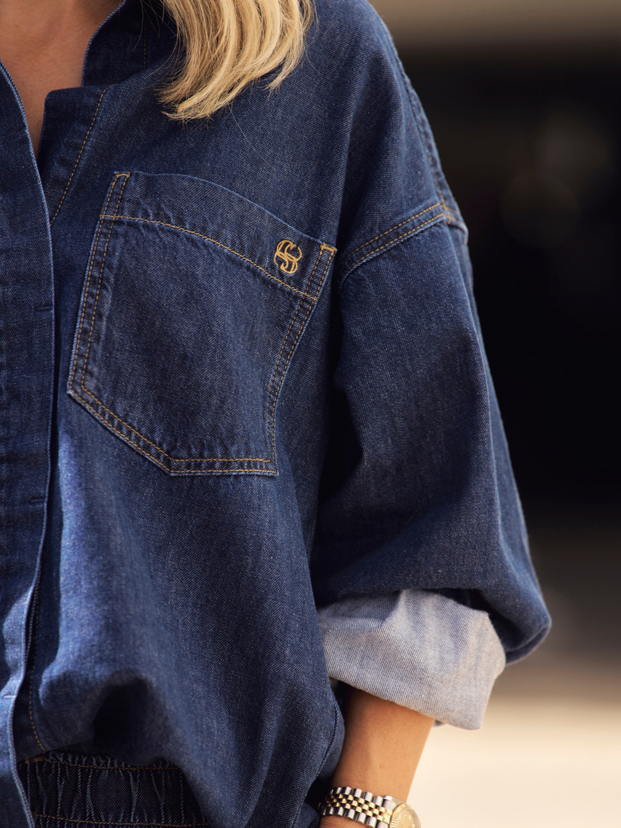 Jacqui Felgate Long Sleeve Denim Shirt