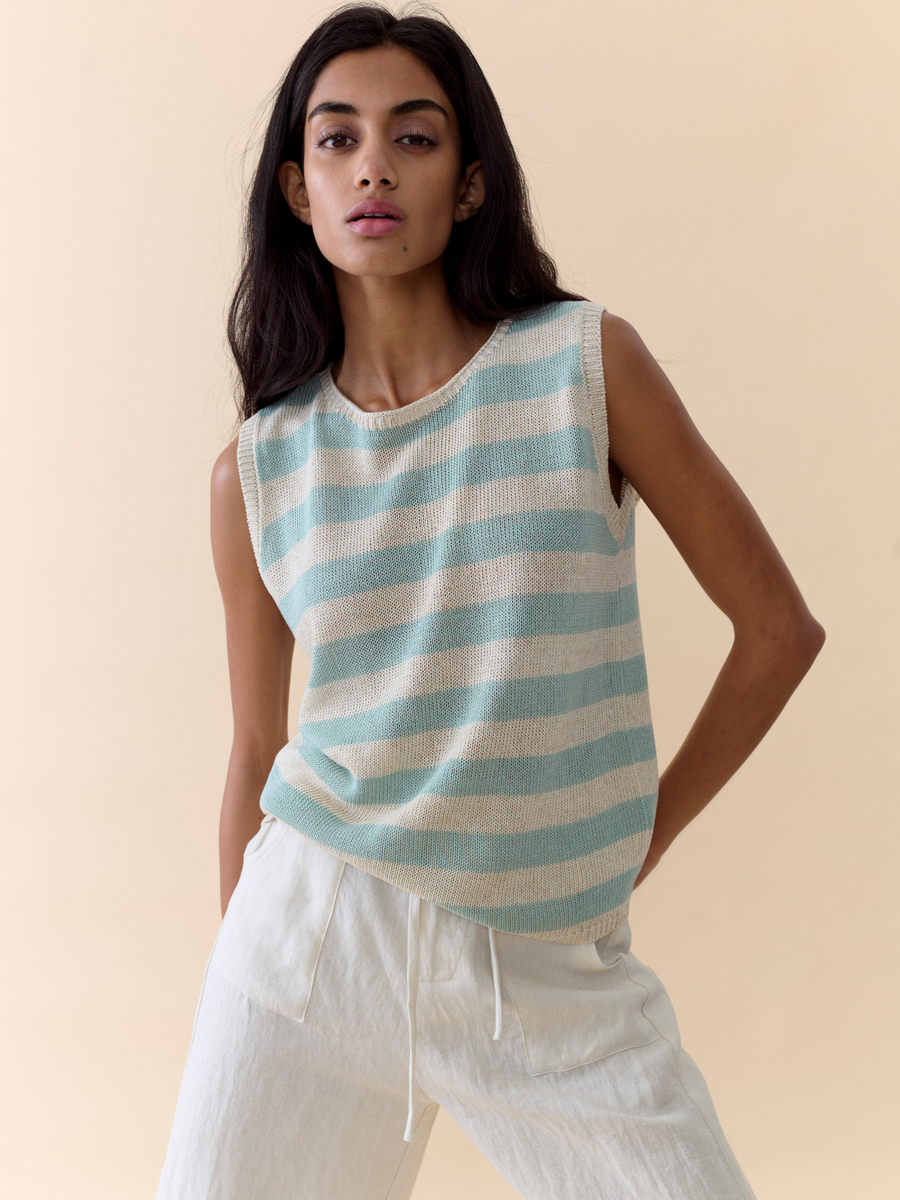 Sia Stripe Tank