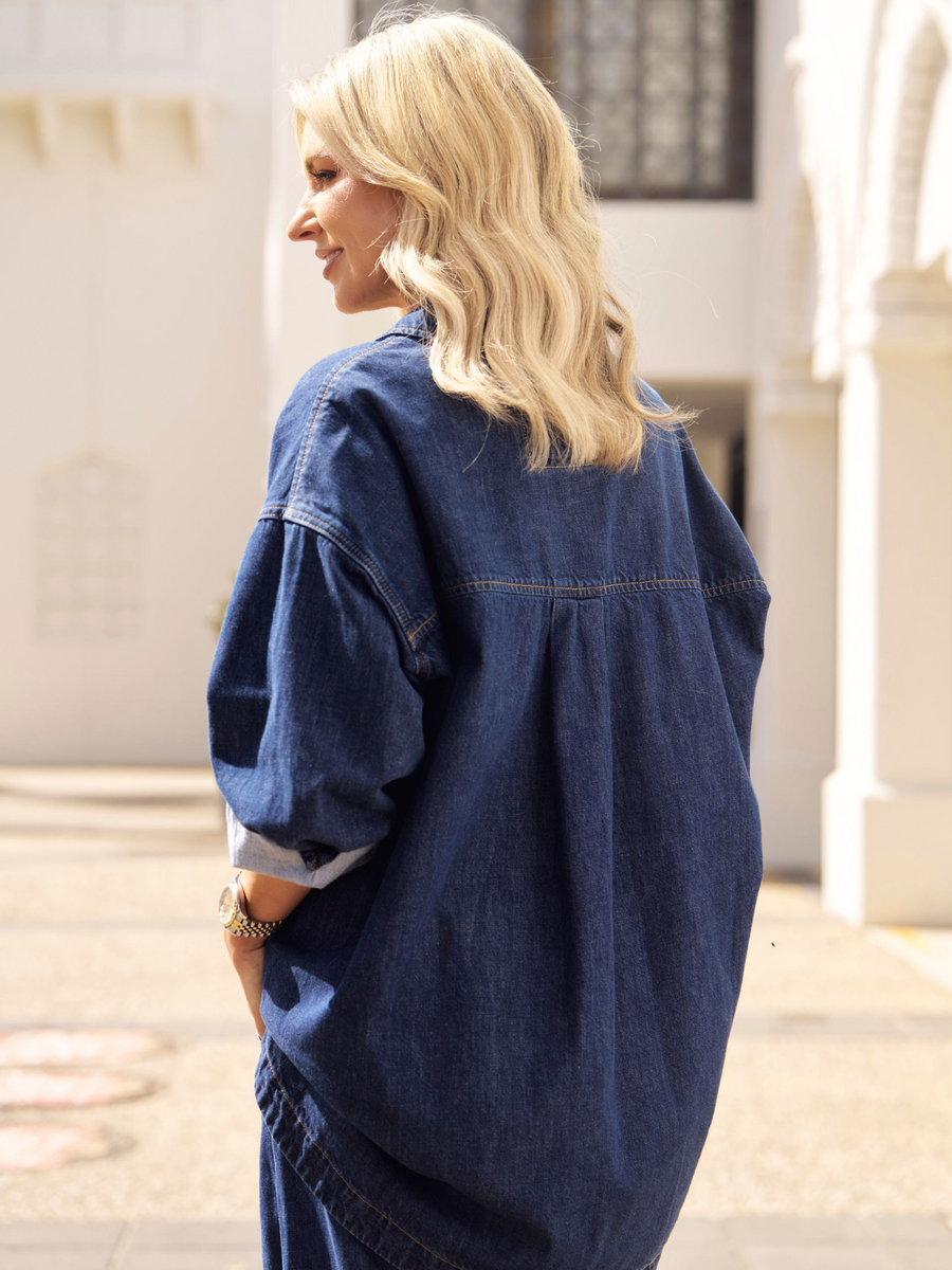 Jacqui Felgate Long Sleeve Denim Shirt