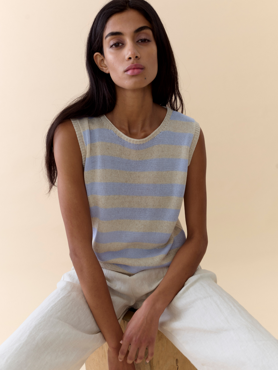 Sia Stripe Tank