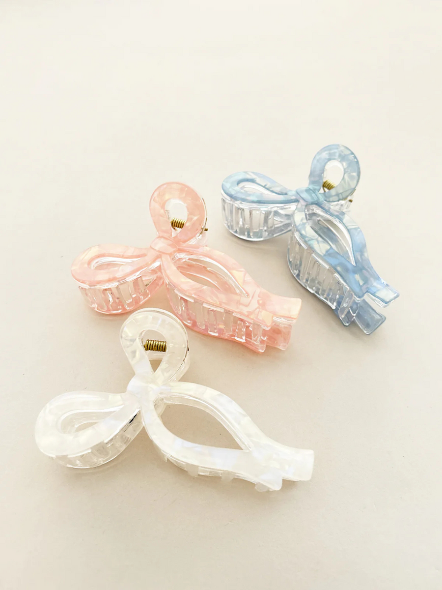 Honey Bow Claw Clip