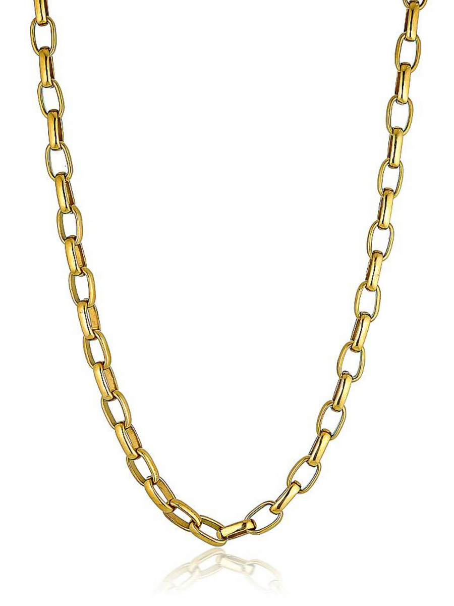 Violeta Link Necklace | Gold