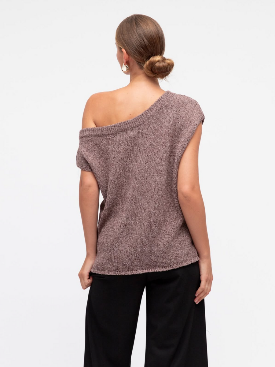 Ollie Off Shoulder Knit Top