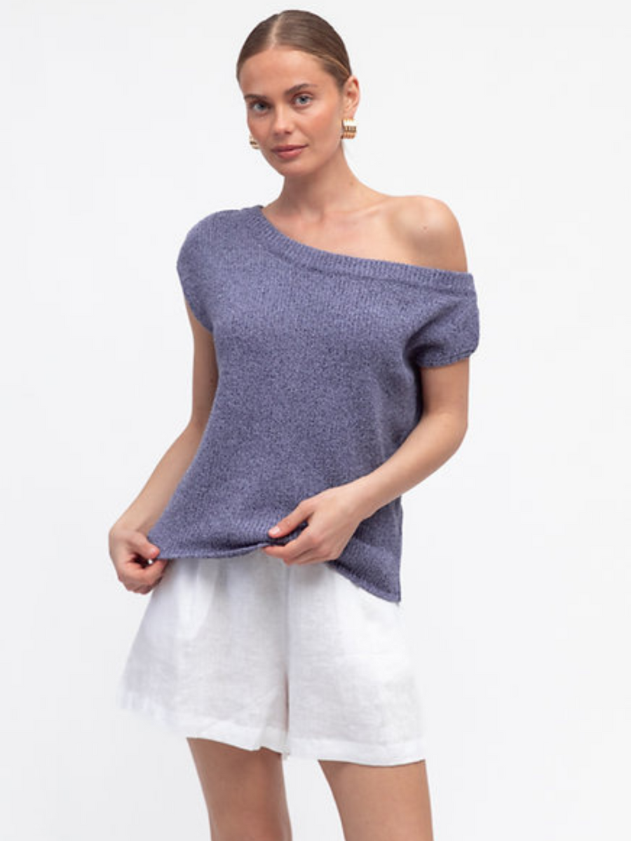 Ollie Off Shoulder Knit Top