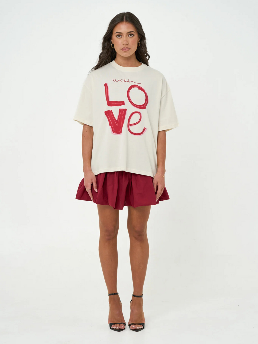 With Love Tee | Off White