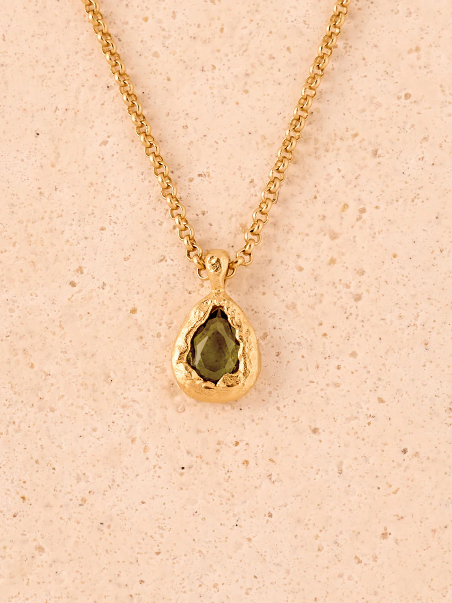 Lysia Dark Green Necklace