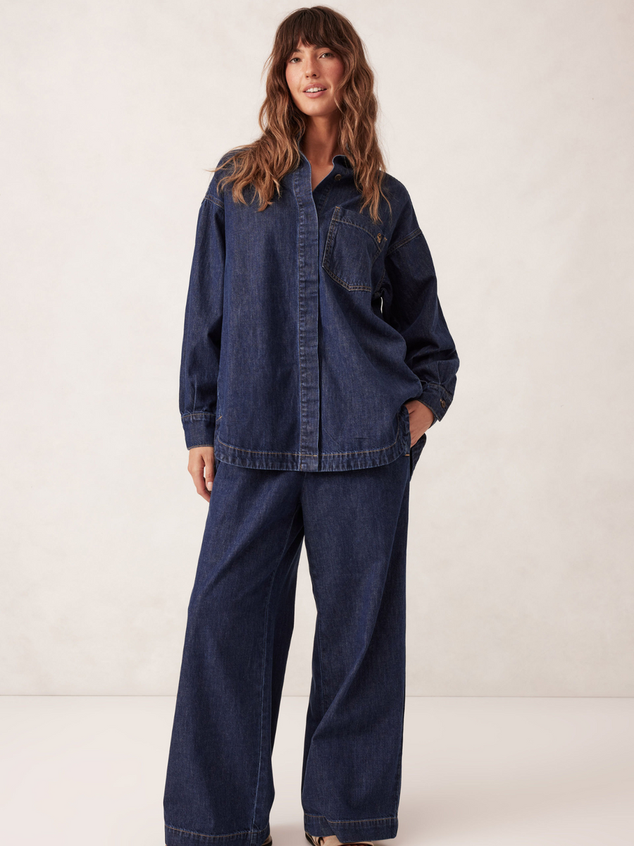 Jacqui Felgate Long Sleeve Denim Shirt