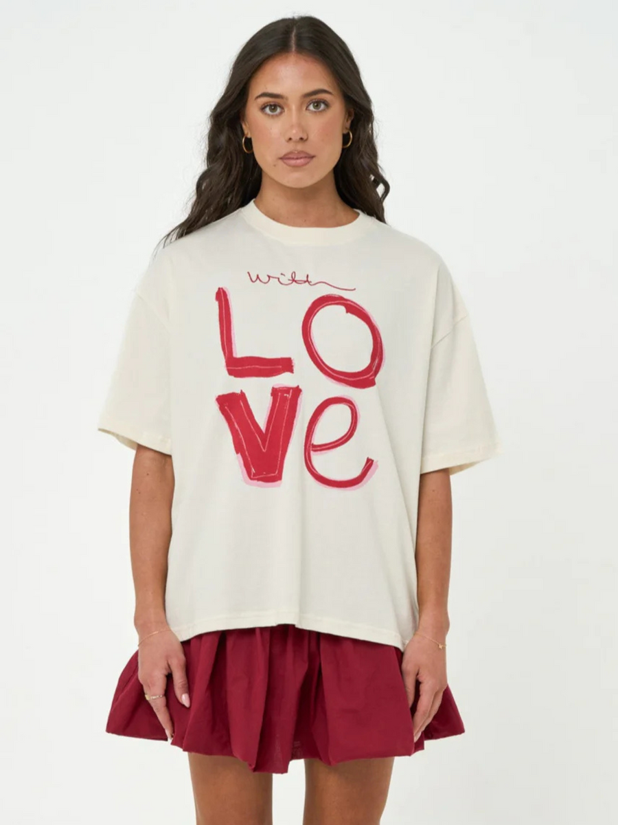 With Love Tee | Off White