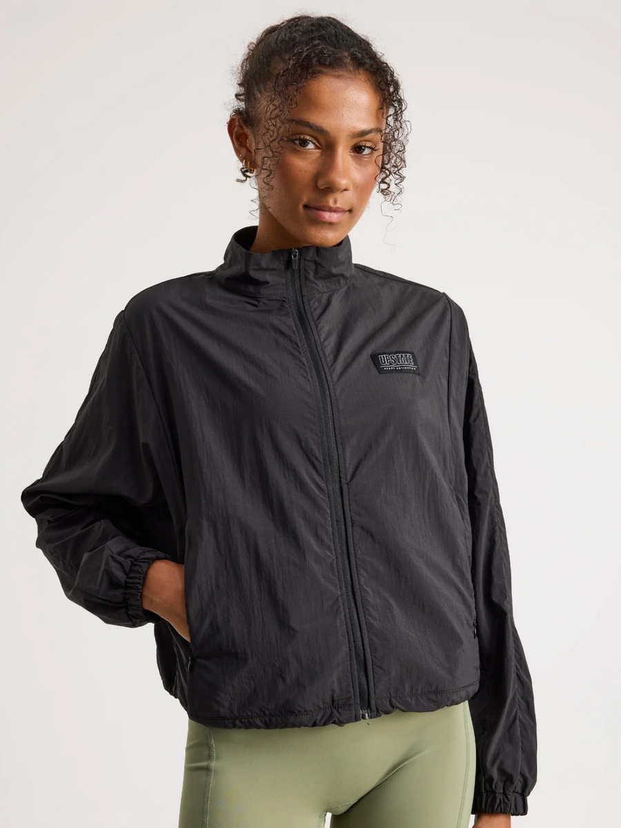 Lightweight Windbreaker Jacket | Black