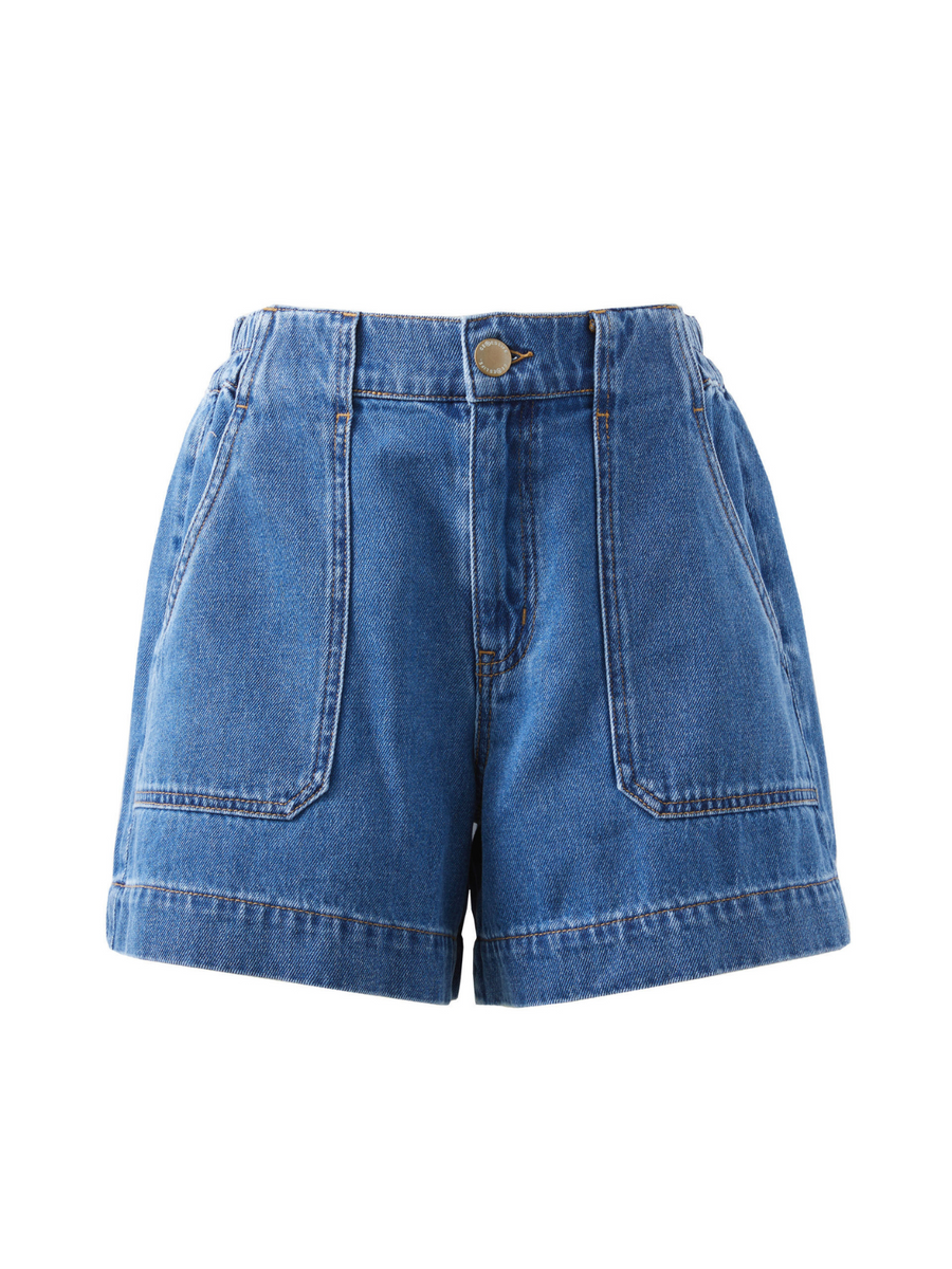Weekender Short | Fresh Indigo