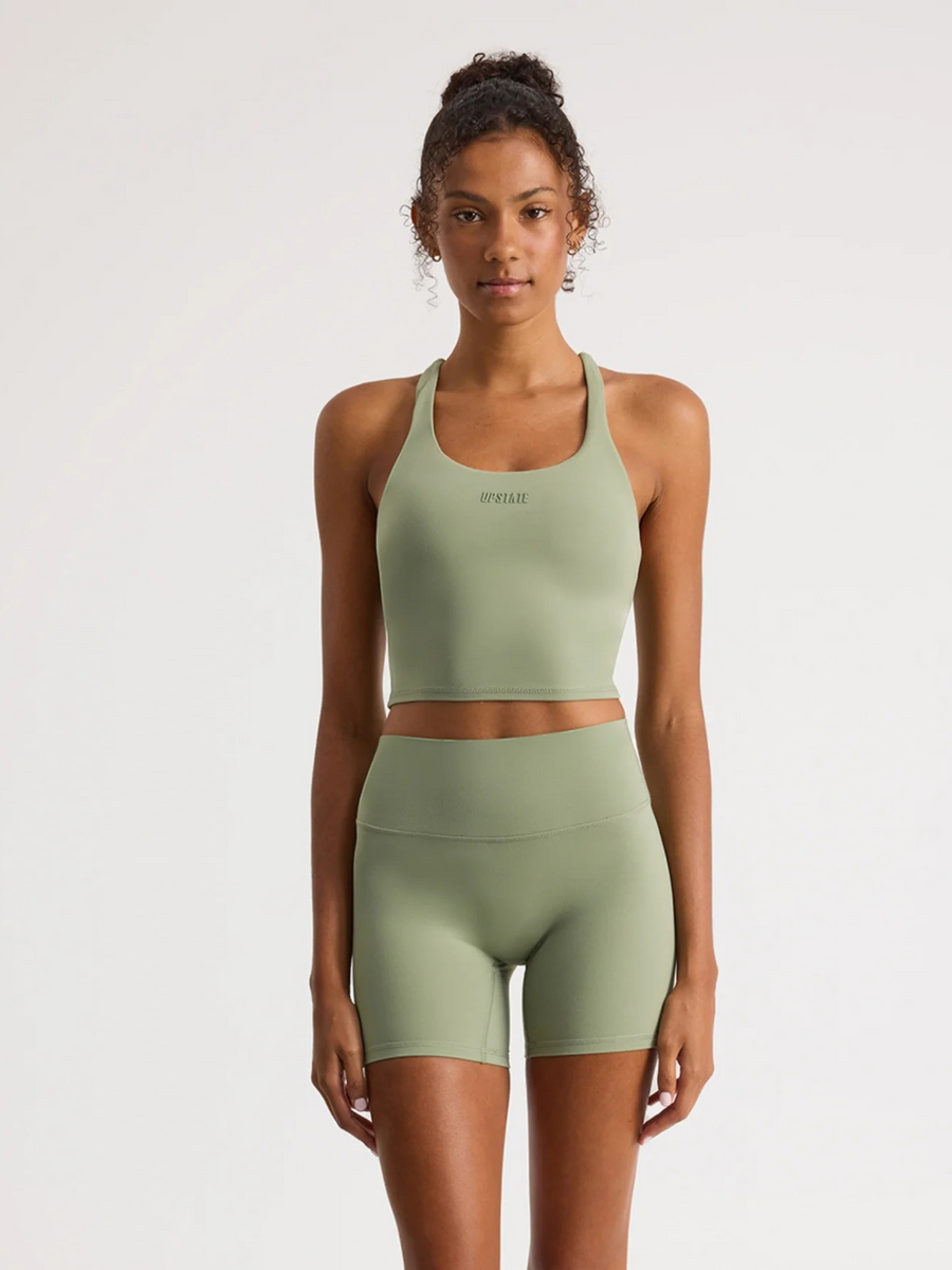 Air Sculpt Bike Short | Olive