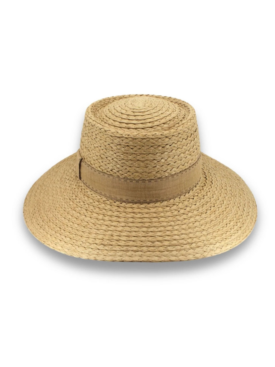 Hayman | Natural Fibre Capeline | Camel
