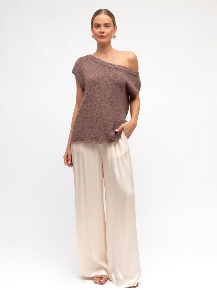 Ollie Off Shoulder Knit Top