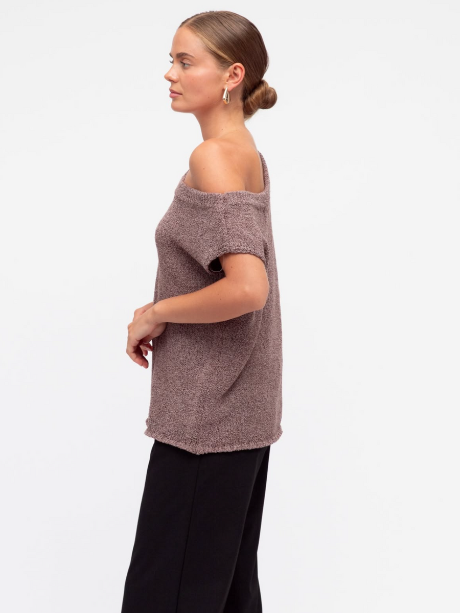 Ollie Off Shoulder Knit Top