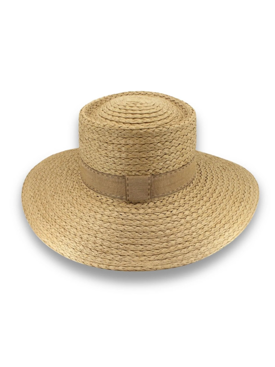 Hayman | Natural Fibre Capeline | Camel