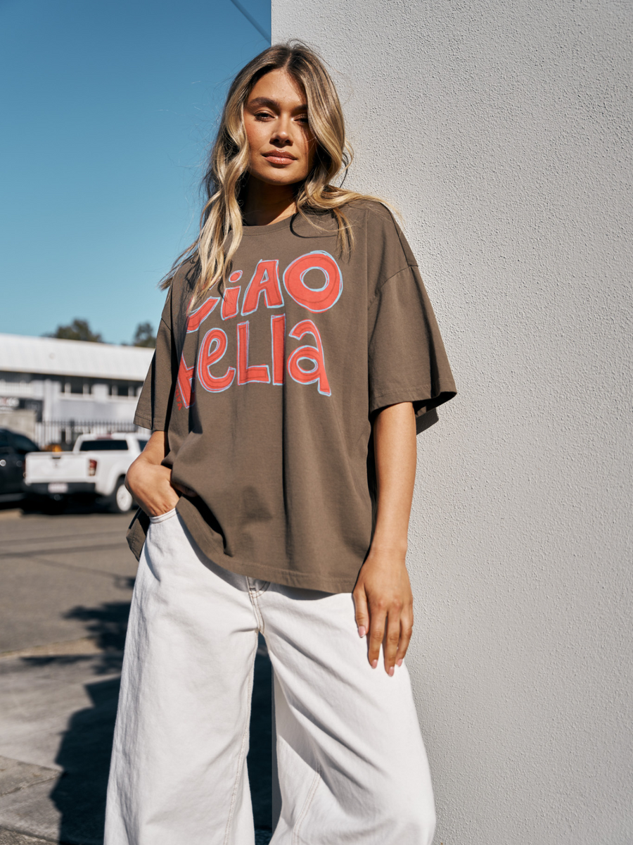 Ciao Bella Tee | Cocoa