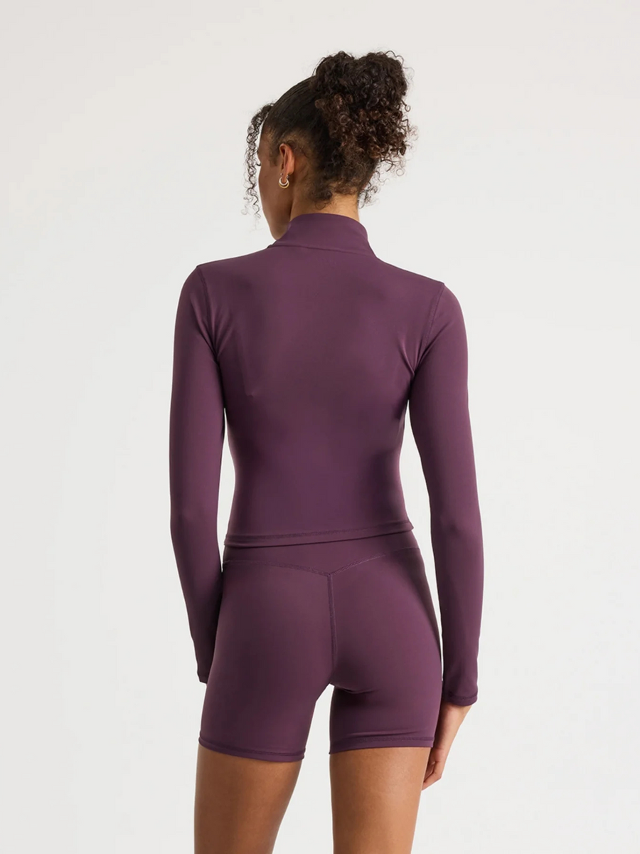 Butter Cropped Zip Through | Perfectly Plum