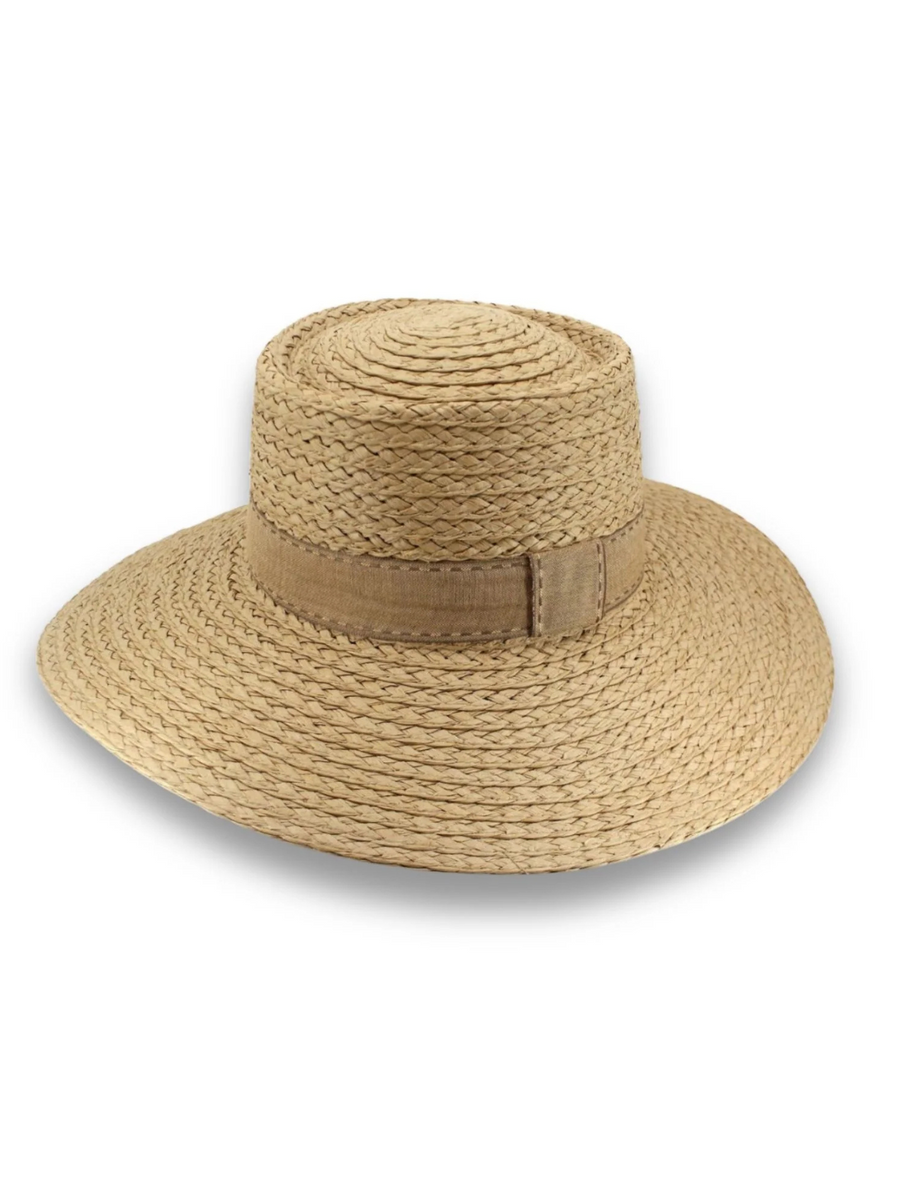 Hayman | Natural Fibre Capeline | Camel