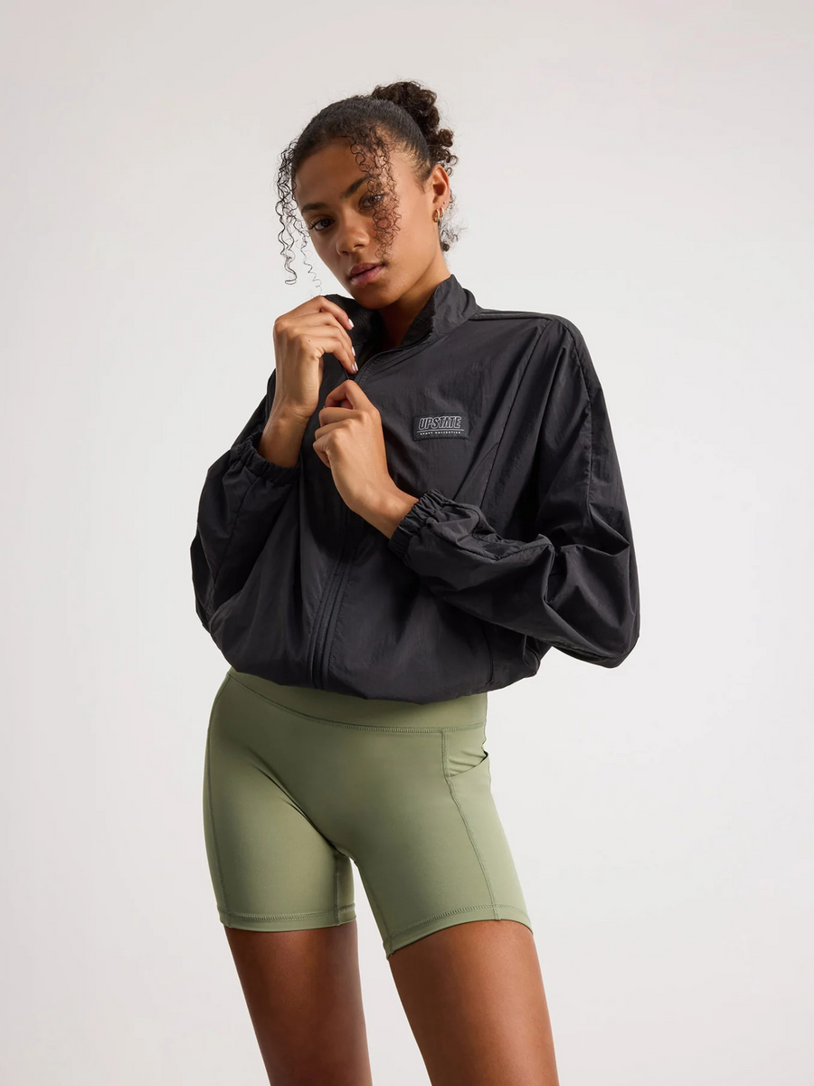 Lightweight Windbreaker Jacket | Black
