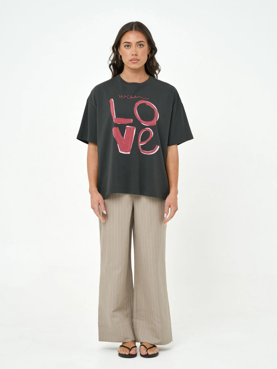 With Love Tee | Black