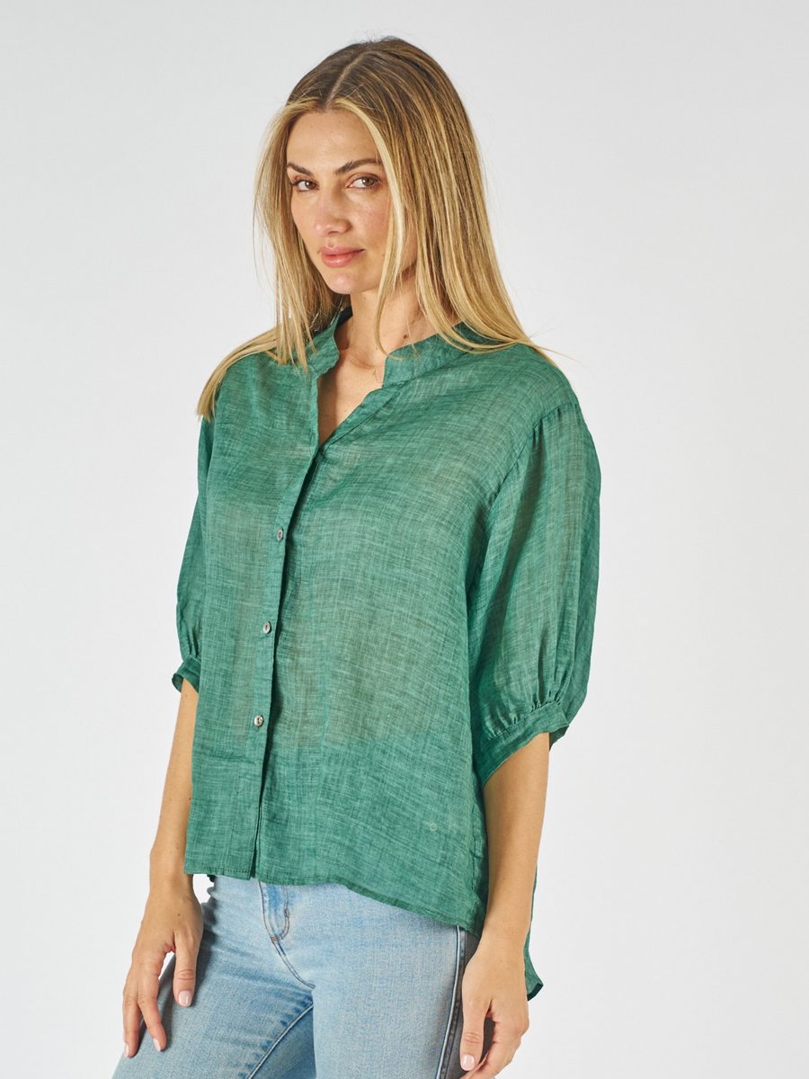 Harper Linen Top