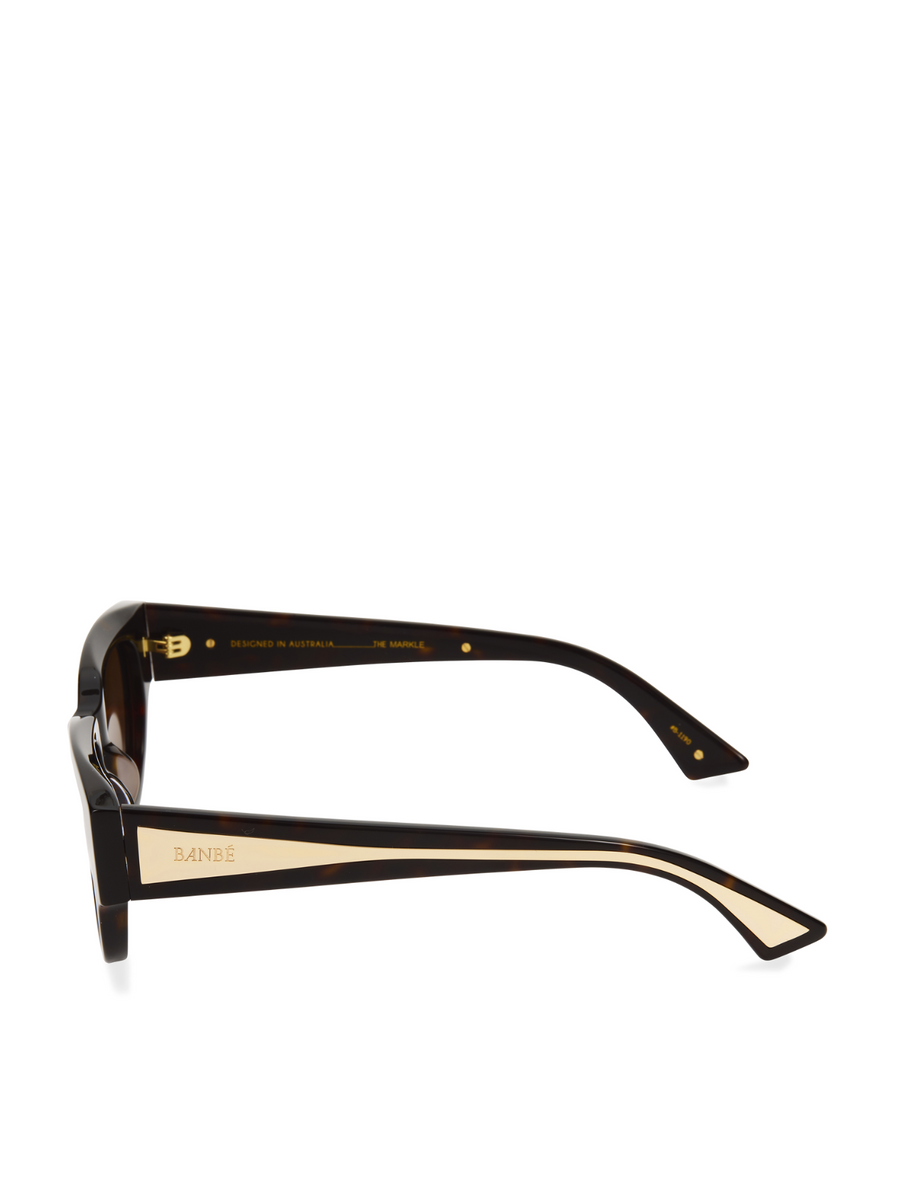 THE MARKLE - DARK HAVANA TORT-WALNUT