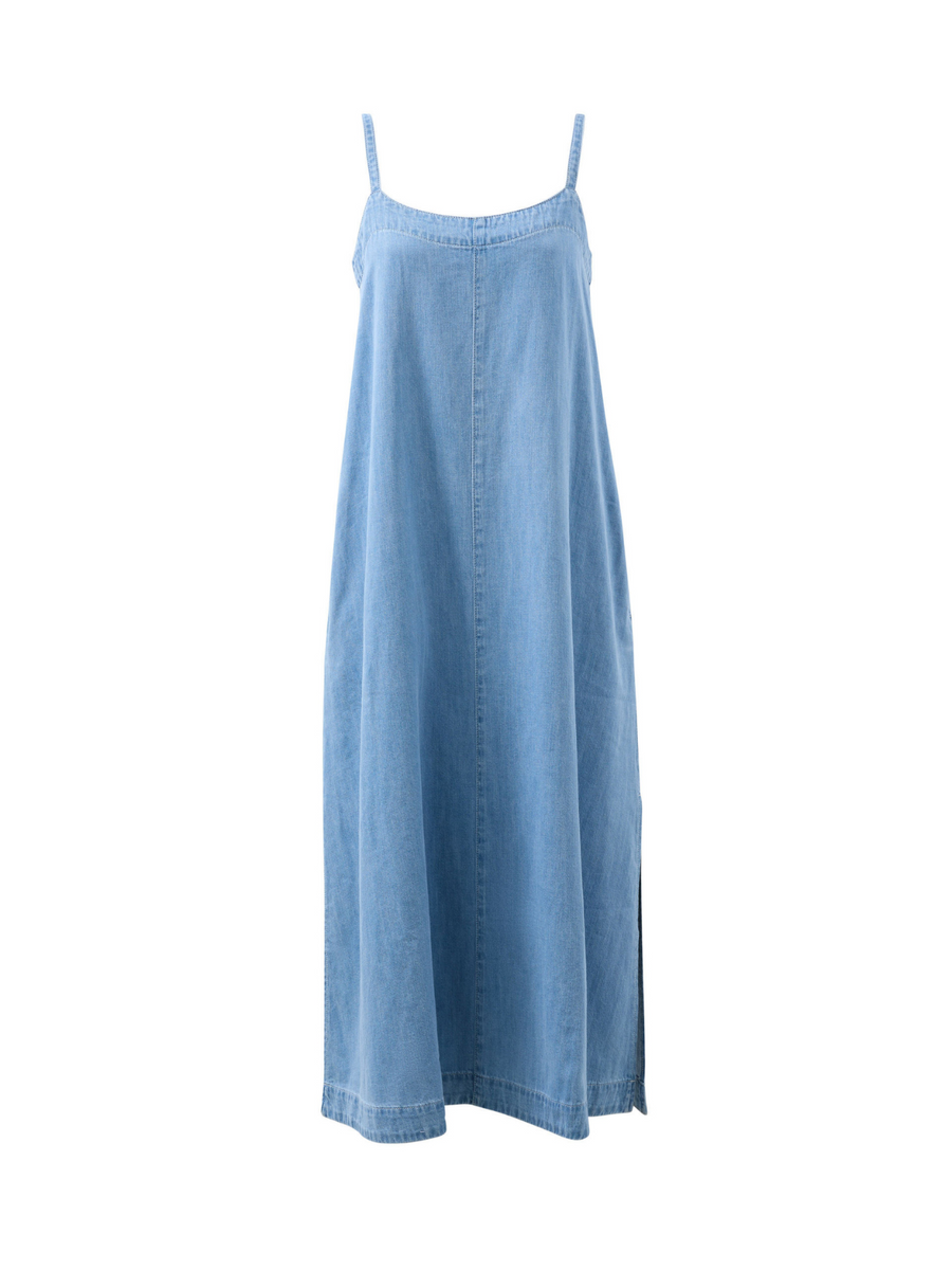 Remy Strappy Midi Dress | Vintage Blue