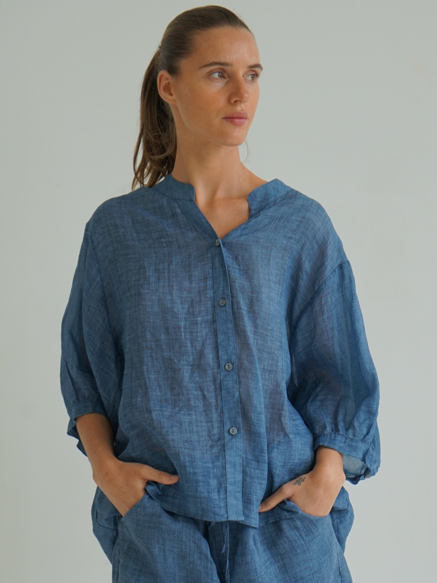 Harper Linen Top