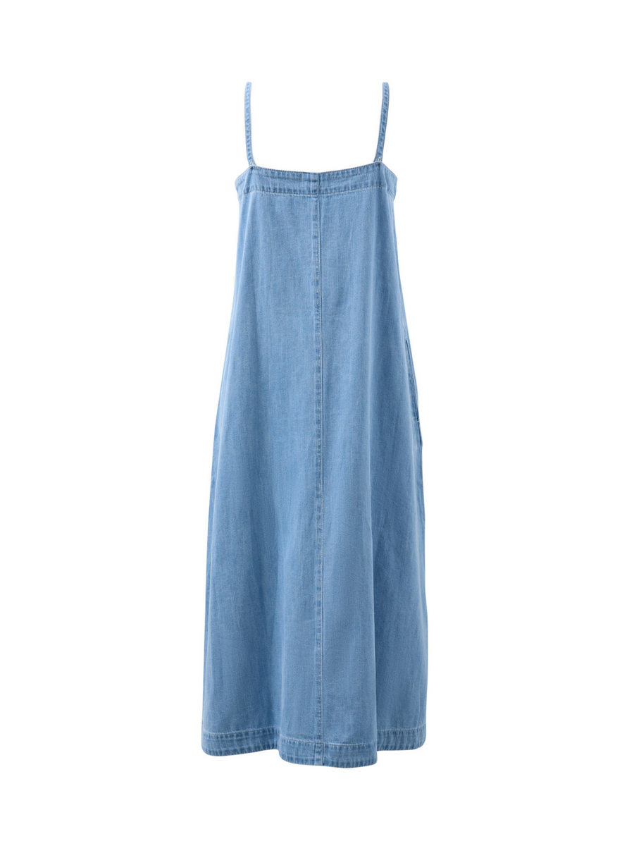 Remy Strappy Midi Dress | Vintage Blue