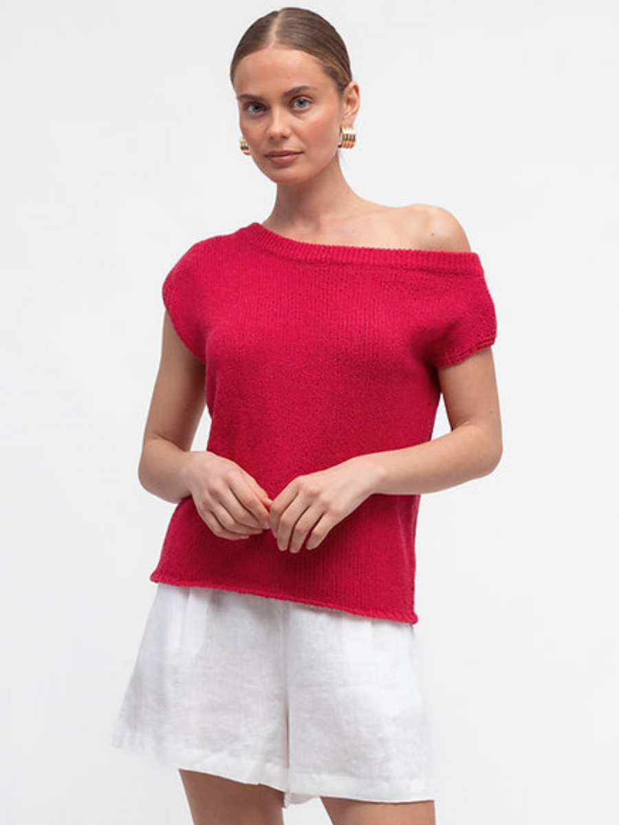 Ollie Off Shoulder Knit Top