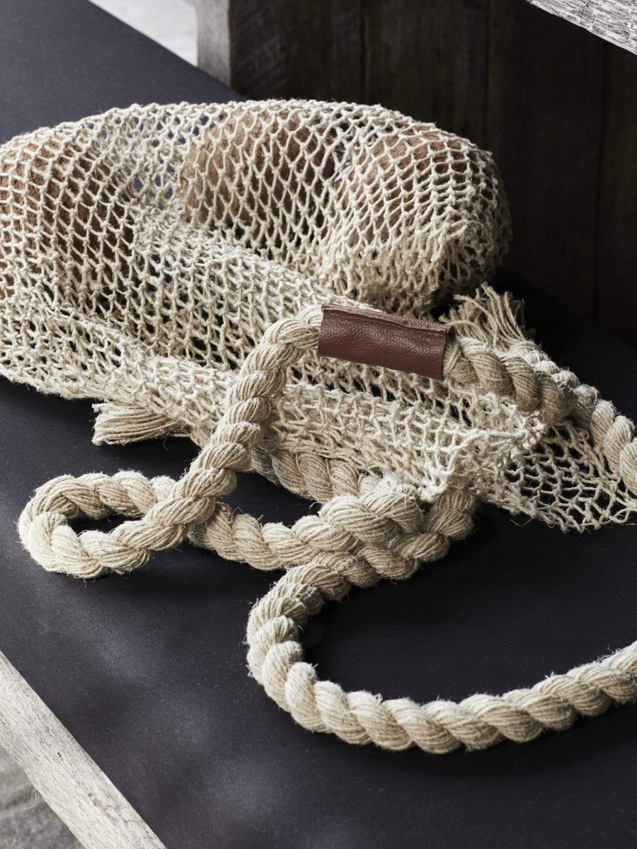 Jumbo Hemp String Bag | Natural