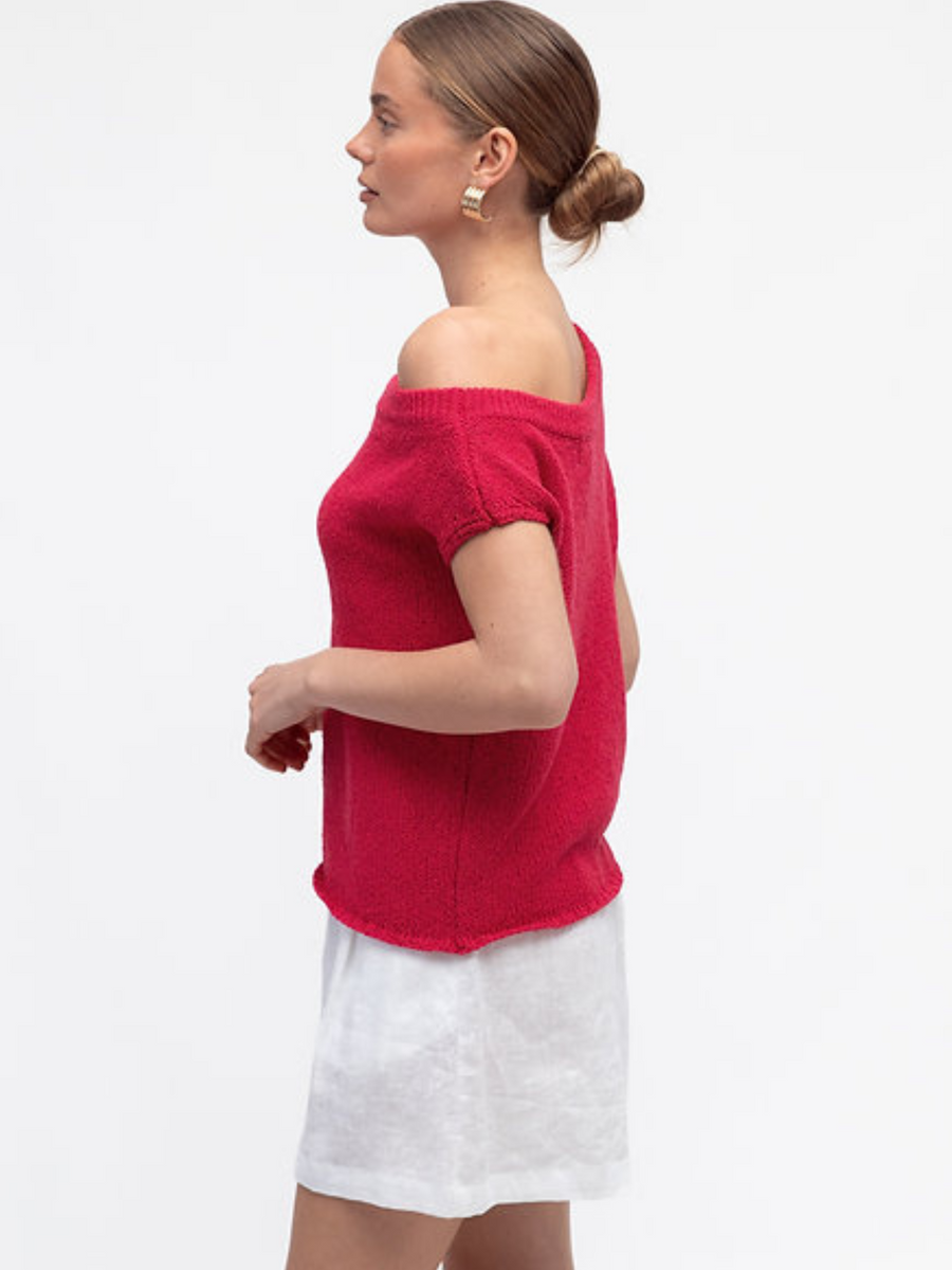 Ollie Off Shoulder Knit Top