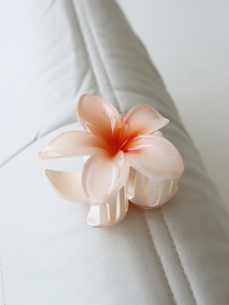 Aloha Flower Claw Clip