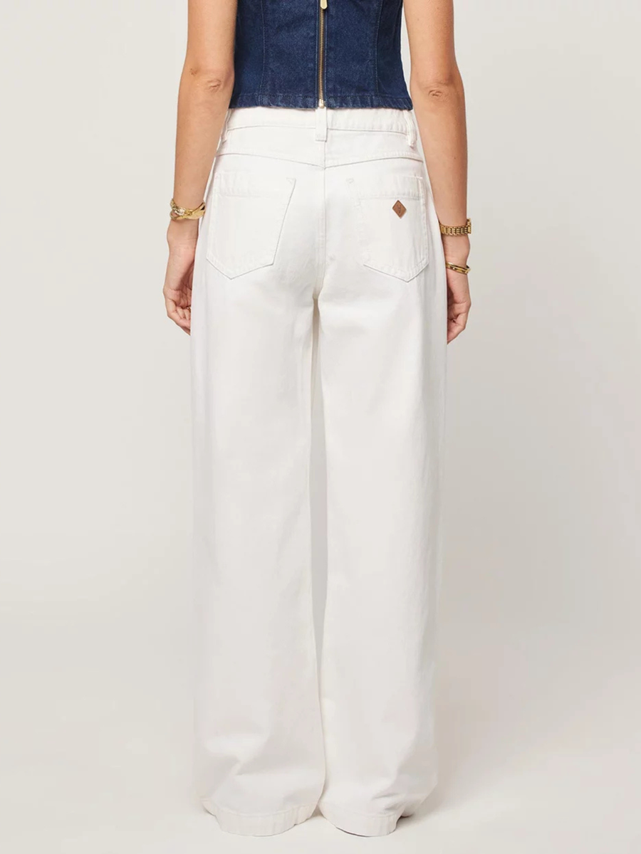 95 Mid Baggy | White Gold