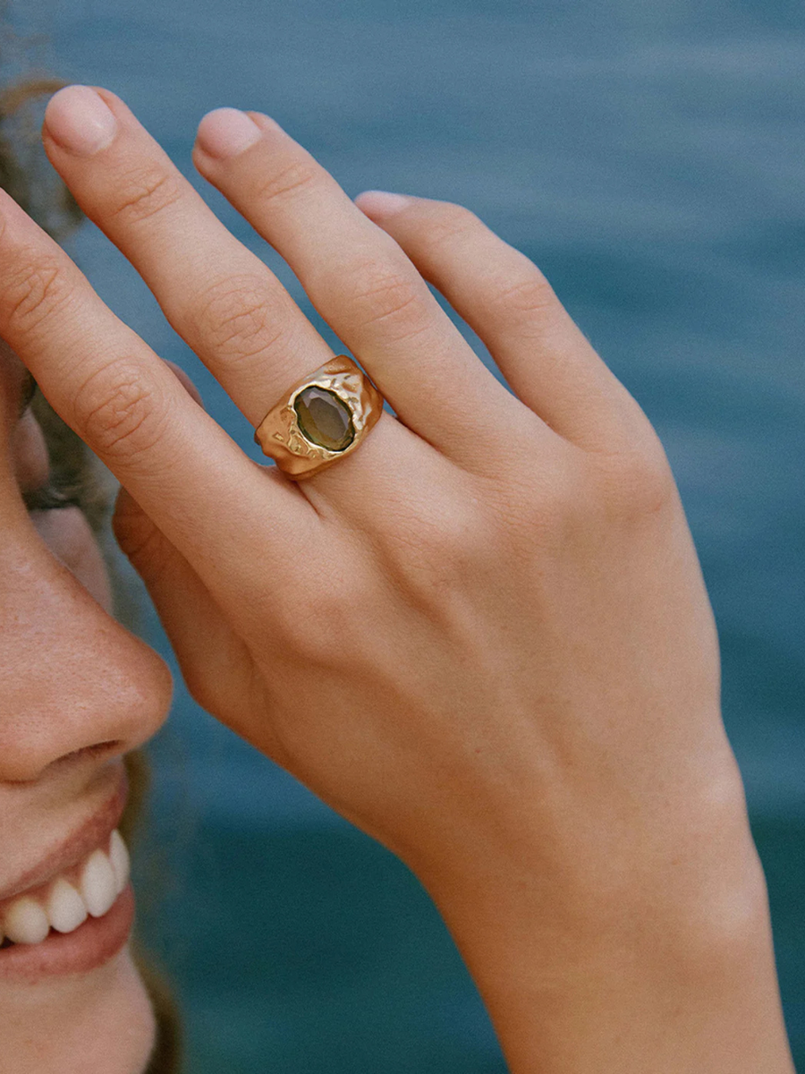 Carmen Dark Green Ring