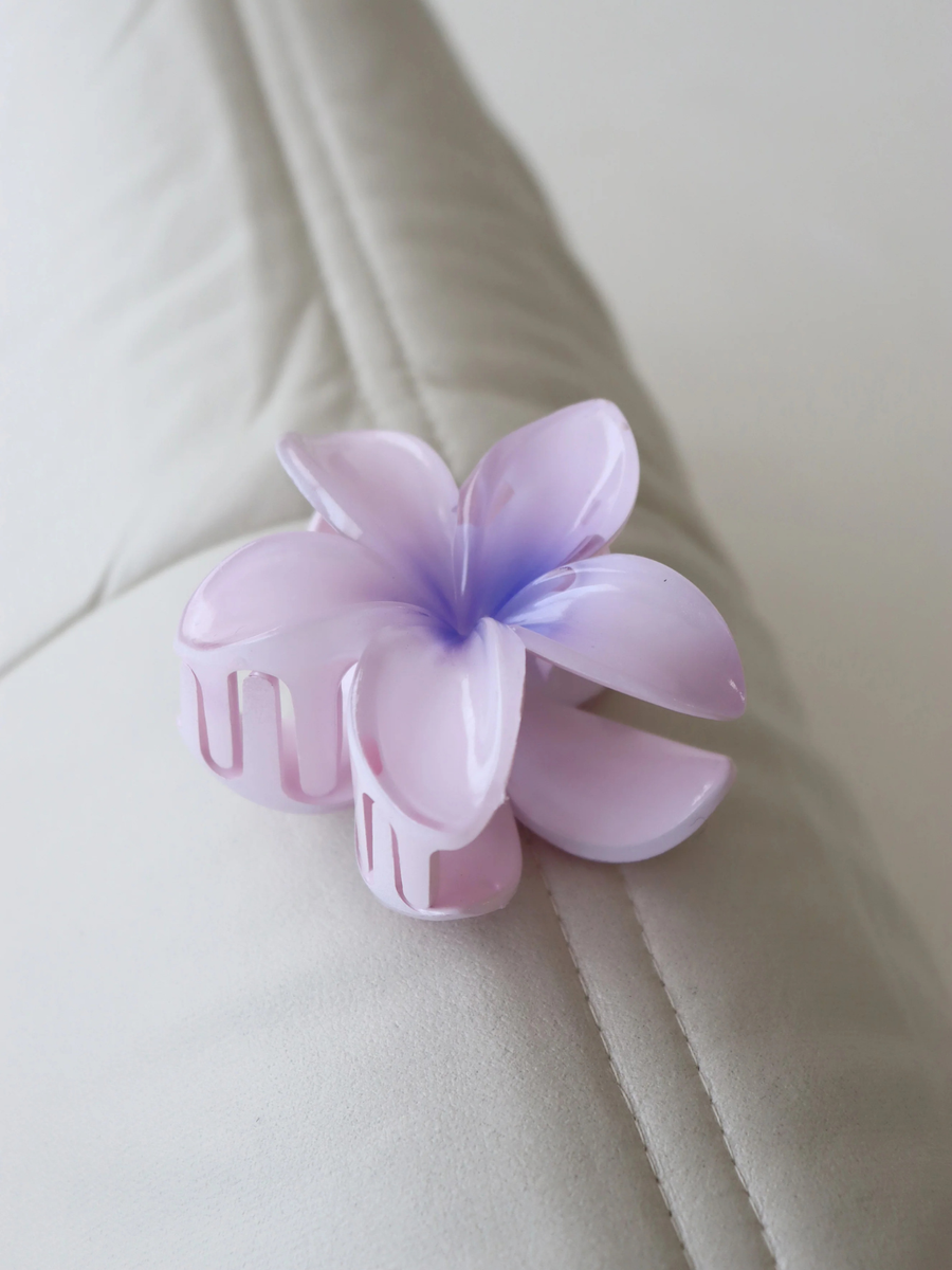 Aloha Flower Claw Clip