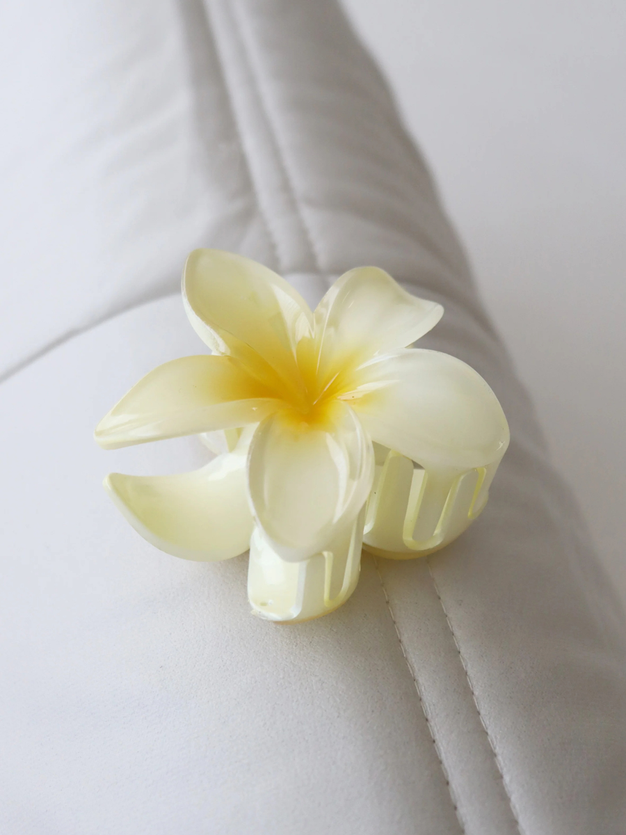 Aloha Flower Claw Clip
