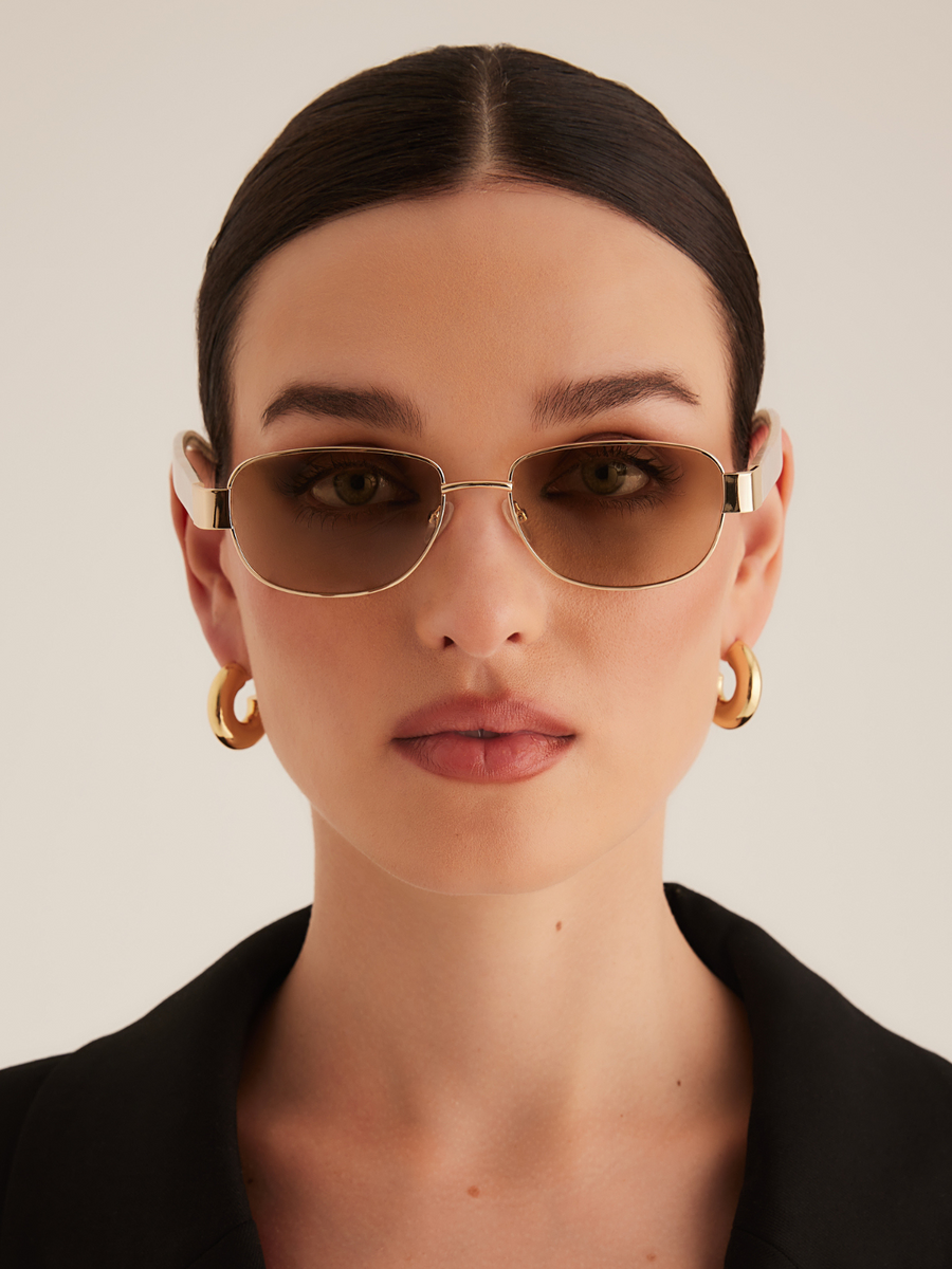 THE ADDISON | GOLD-PEARL TORT-BEIGE