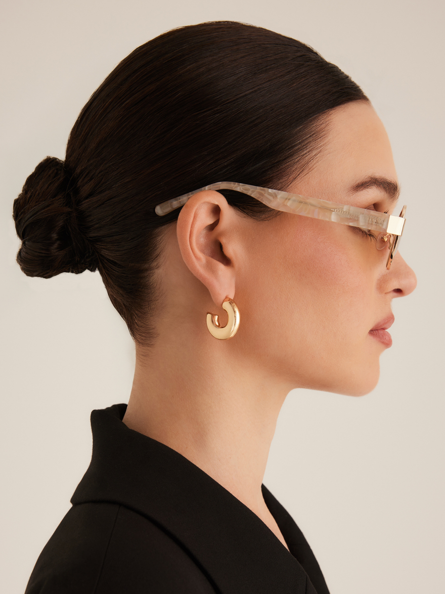 THE ADDISON | GOLD-PEARL TORT-BEIGE