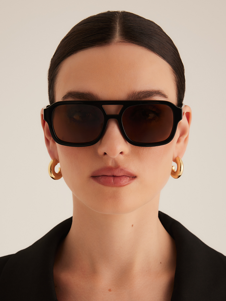 THE DEL RAY | BLACK-BROWN
