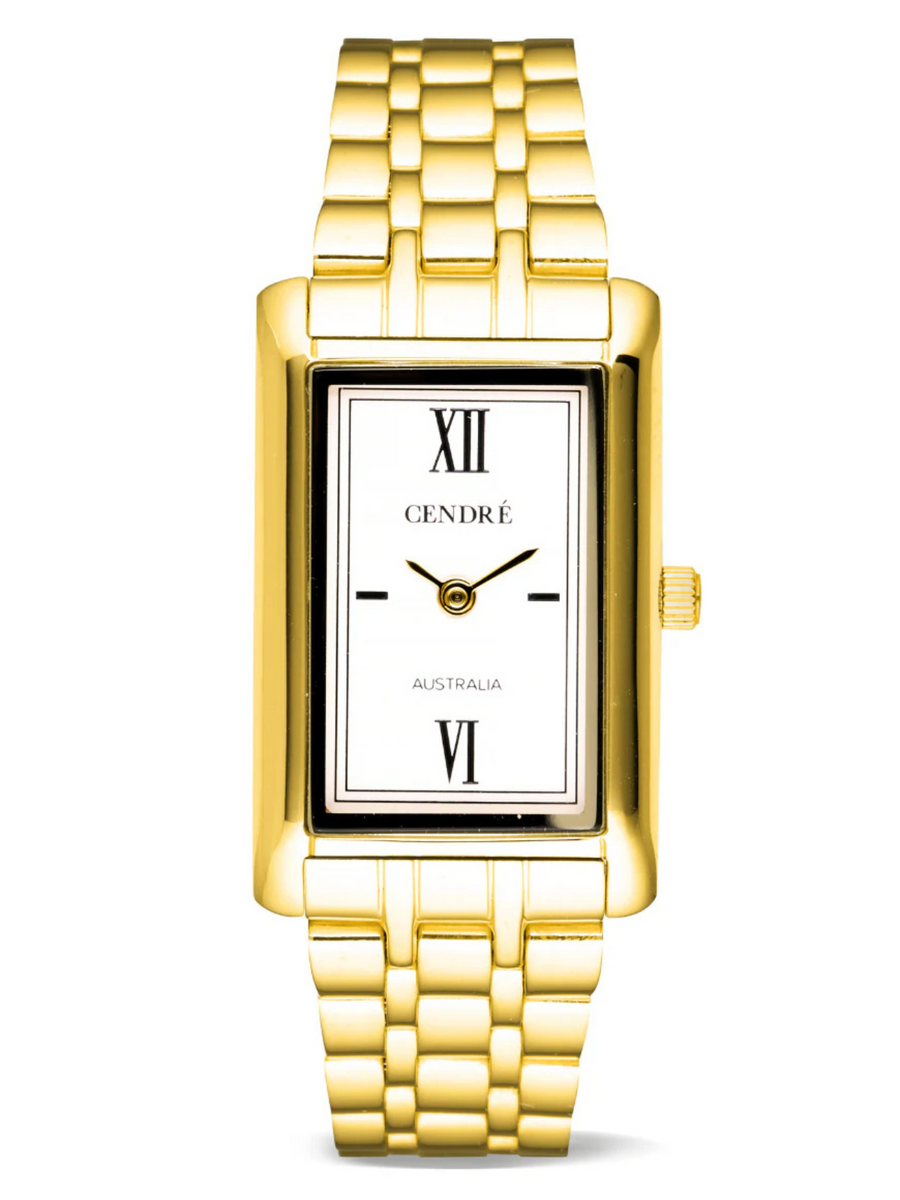 Kelly Watch | White | 18K Gold
