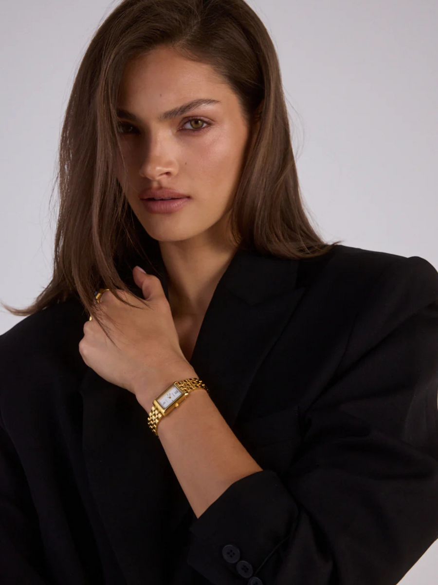 Kelly Watch | White | 18K Gold