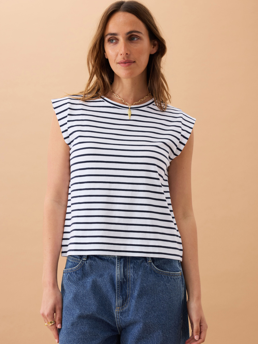 Extended Shoulder Tee