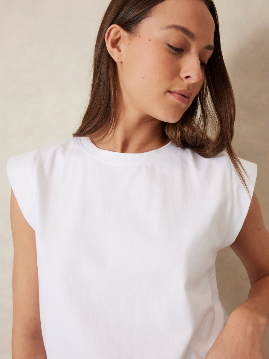 Extended Shoulder Tee