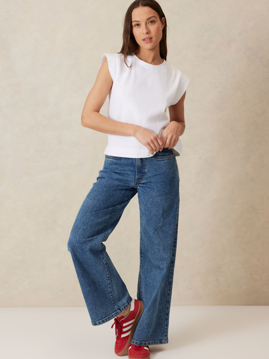 Extended Shoulder Tee