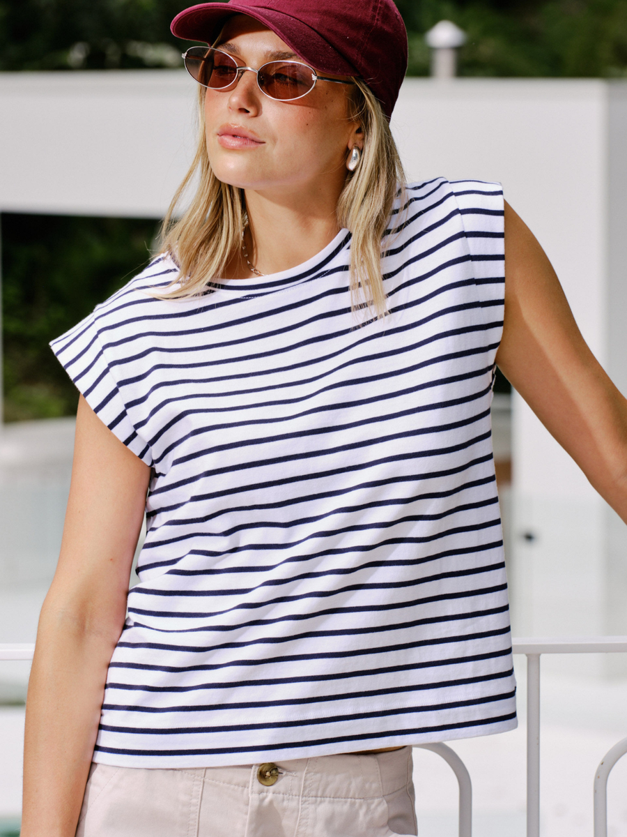 Extended Shoulder Tee
