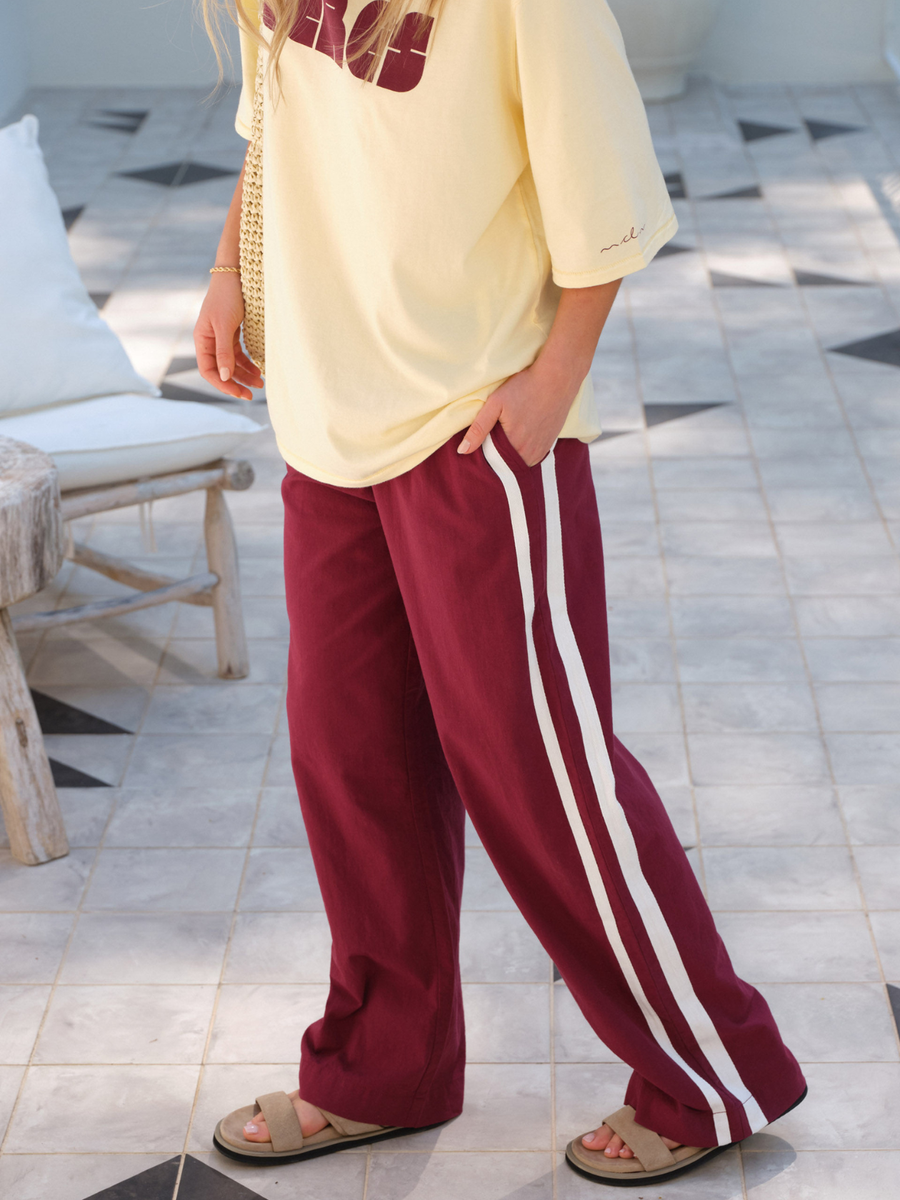 Resort Pant | Pomegranate