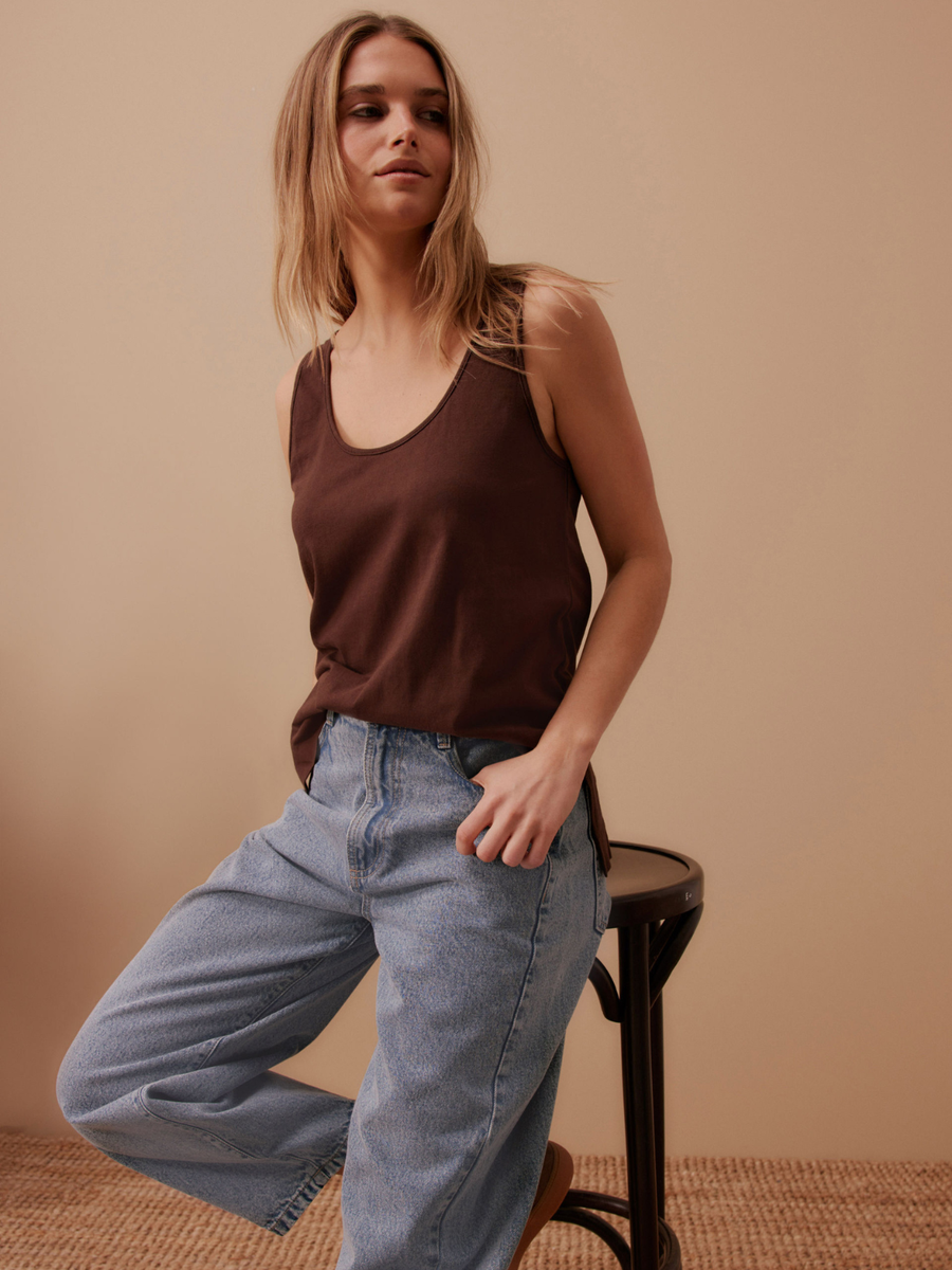 Bloom Slouchy Scoop Tank