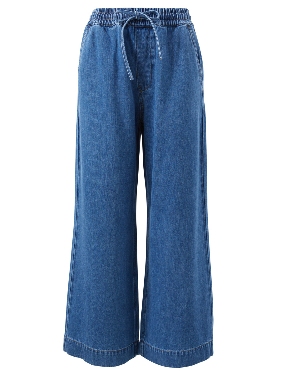 Andie Wide Leg Drawstring Pant