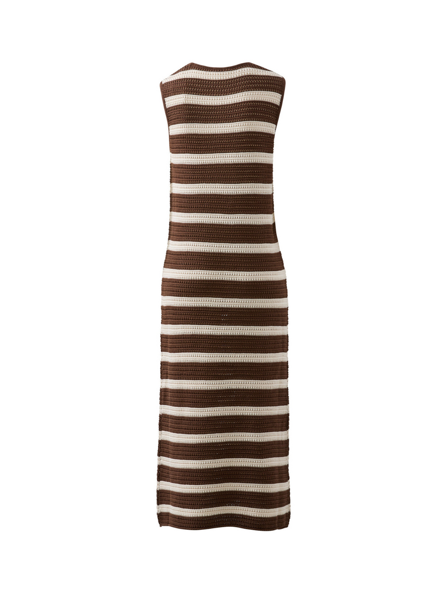 Margot Mesh Knit Tank Midi Dress